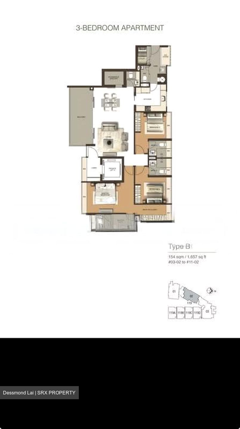 111 Emerald Hill (D9), Apartment #579687191